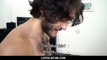 Play Passive latino lets his friend fuck his ass for money.