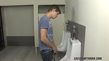 Play A stranger follows me to the bathroom at the university and fucks me