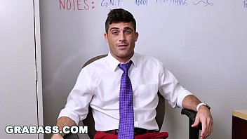 Play Handsome and uniformed guys fucking hard in the office