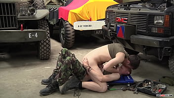 Play Soldiers dylan thorne and olly tayler anal breed after bj