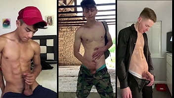 Play Spitting and drooling hot solo guys