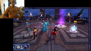 Play Black otter playing disney sorcerer’s arena