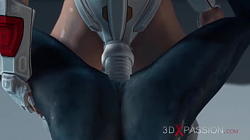 Play Hot sex on th exoplanet! an alien gets fucked by a spacewoman in spacesuit with strapon