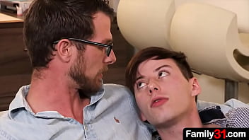 Play The beautiful young stepson happily takes to his stepdad’s horny advances