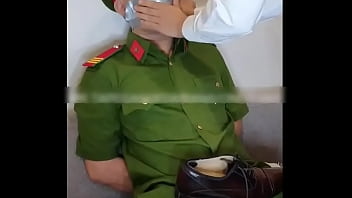 Play Kha phan & thien hy casting vietnamese police uniform