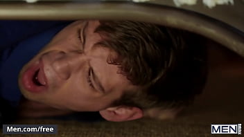 Play Submissive dude gets a hard bareback pounding in the ass and a facial – men