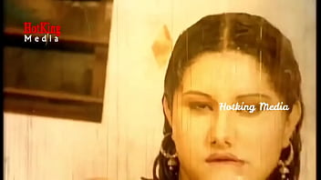 Play Megha sexy song(megha’s nipples are visible(not clearly) through her wet transparent bra)