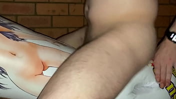 Play Inflatable asuka love pillow waterbed fuck