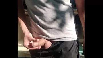 Play Fucking My Ass with a Dildo in the Parking Lot