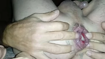 Play Double Dildo Gay Anal Play: Cum-Filled Bukkake Orgy