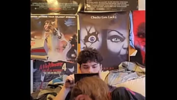 Play 21yo Twink Friend Pisses and Cums in Mouth during Intense Blowjob Session
