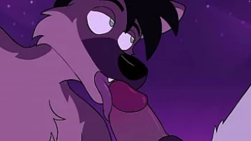 Play Hung Hentai Wolf Devours Gay Bird’s Ass on the Beach