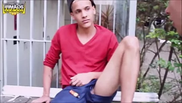 Play Brazilian Twink Caught on Street for Public Anal Sex