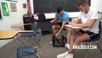 Play Submissive Twink Anally Dominated by His Hot Teacher for Better Grades