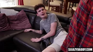 Play Stepfather Disciplines Naughty Stepson with Hard Anal Pounding