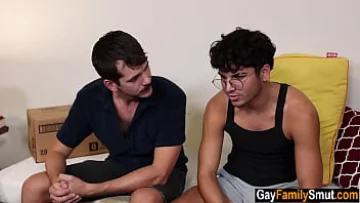 Play Step Daddy Teaches Stepson’s Throat: Taboo Fraternity Training