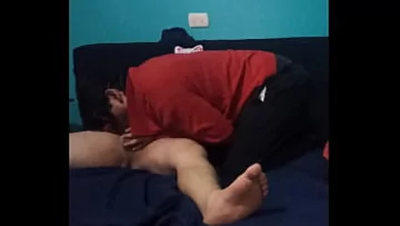 Play Gay Amateur Gets Intimate with Straight Friend – Wild Blowjob & Anal Action
