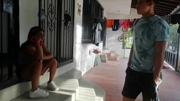 Play My Neighbor’s Horny Rough Interracial Sex Session When His Wife’s Away