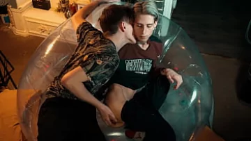 Play Two Horny Twinks Share a Chair and More in Explicit Gay Encounter