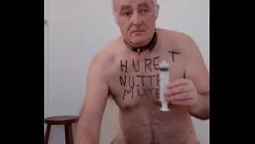 Play Cum and Spit on my Master’s Dick – German Gay Amateur
