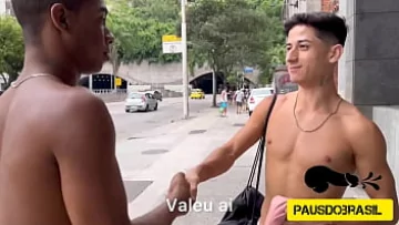 Play Kaio Negao Carioca and Juninho Oficial’s Intense Gay Fuck Session