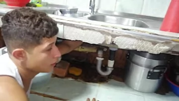 Play Stepsister Gets Caught Fucking the Plumber