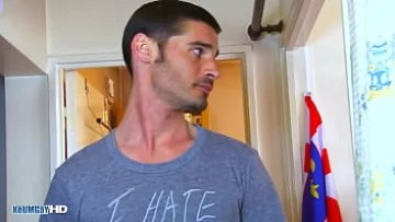 Play Muscular French Hunk Gets Wet and Horny in the Shower