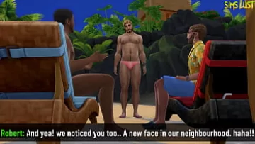 Play Cheating Wife Gets Anal and Facial in Public on Nude Beach