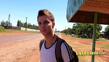 Play Curious Latin Twink Gets Anal on El Dorado Path