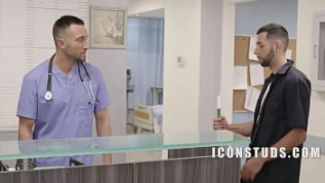 Play Doctor & Janitor Gay Hospital Affair: Butt-Fucked & Filled with Cum
