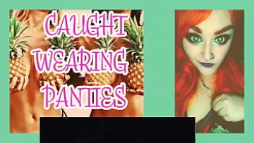 Play Caught Red-handed: Slutty Girlfriend in My Panties Sucking a Dildo