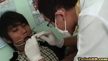 Play Doctor Examines and Breeds Slender Asian Twink in Uniform